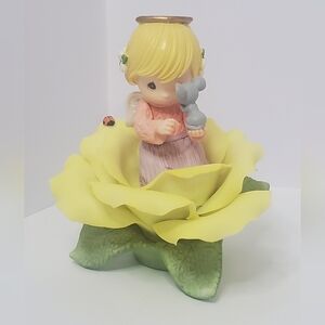 Precious Moments Yellow Rose Of Friendship Expressive Blossoms 1999 PMI